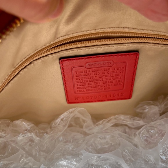 ❌SOLD FB❌ 100% Authentic Vintage/Y2K COACH Ergo Pebbled Hobo 11612 Shoulder Bag - Picture 3 of 10